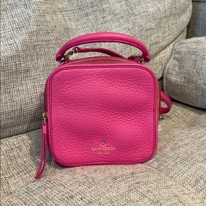 Kate Spade Pink Leather Crossbody Bag